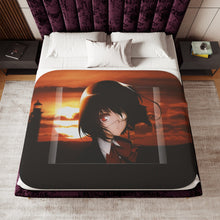 Load image into Gallery viewer, Mei Misaki Sherpa Blanket
