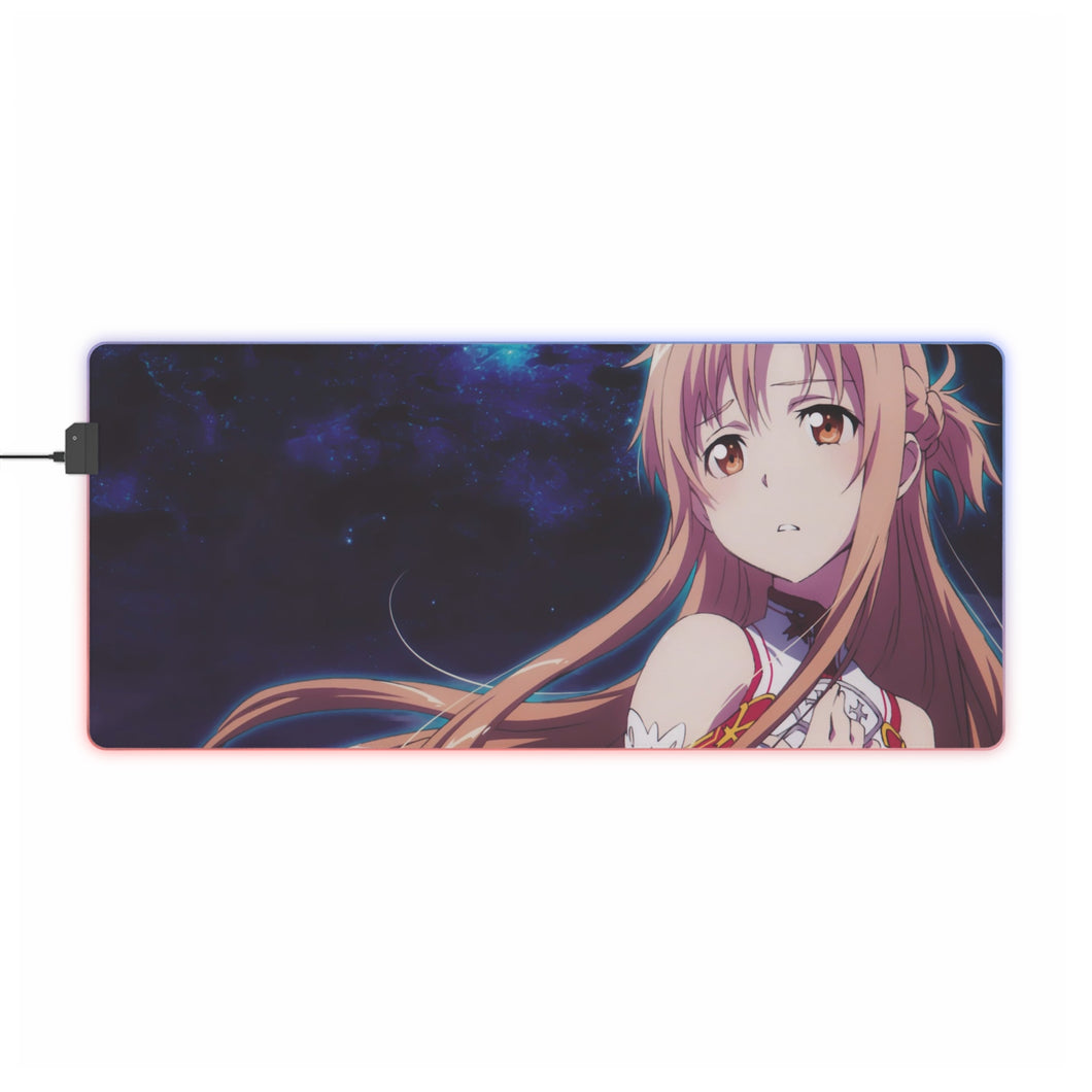 Sword Art Online Asuna Yuuki RGB LED Mouse Pad (Desk Mat)
