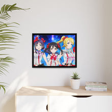 Load image into Gallery viewer, Love Live Group Canvas Framed Art Print
