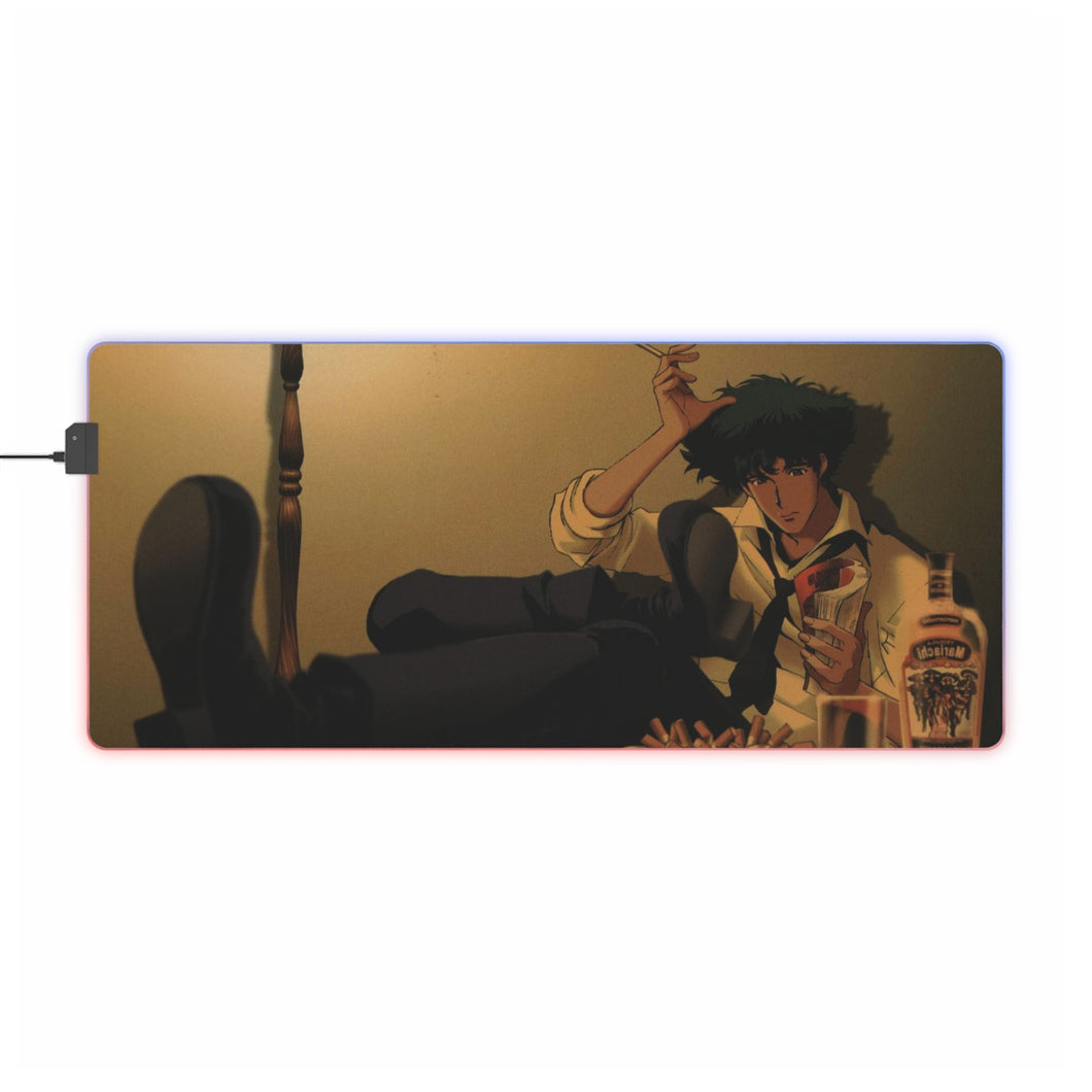Spike Spiegel RGB LED Mouse Pad (Desk Mat)