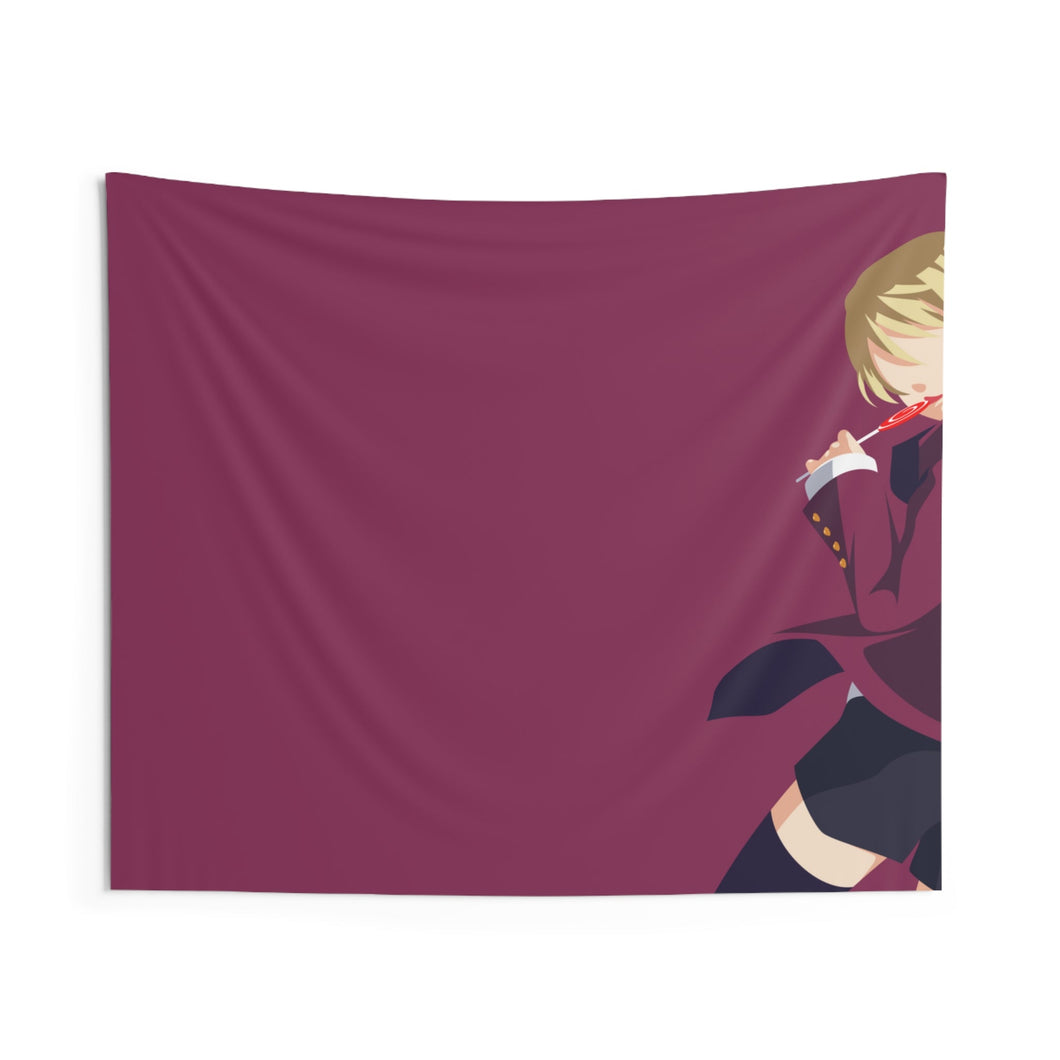 Black Butler Indoor Wall Tapestry
