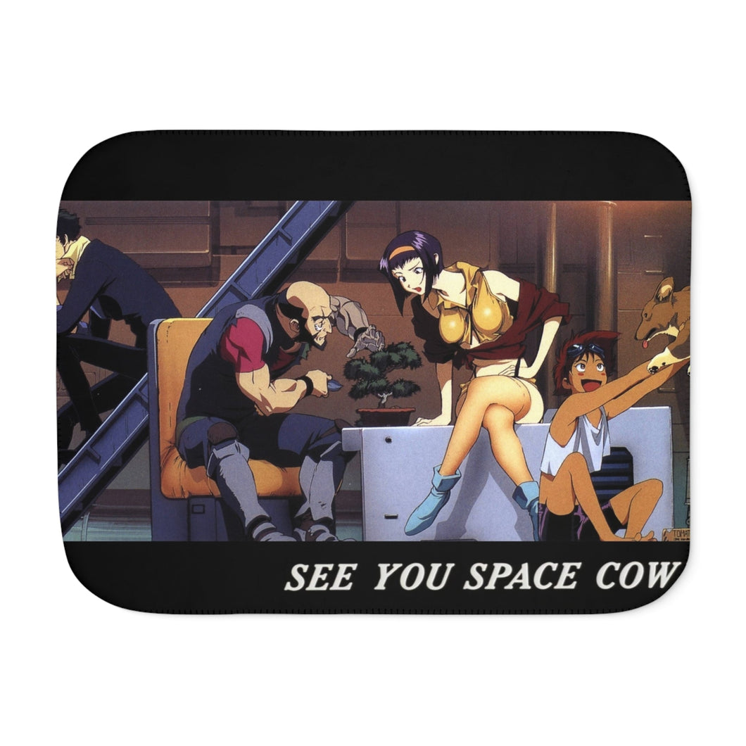 Anime Cowboy Bebop Sherpa Blanket