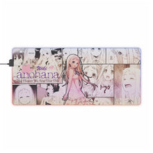 Load image into Gallery viewer, Anohana Meiko Honma RGB LED Mouse Pad (Desk Mat)
