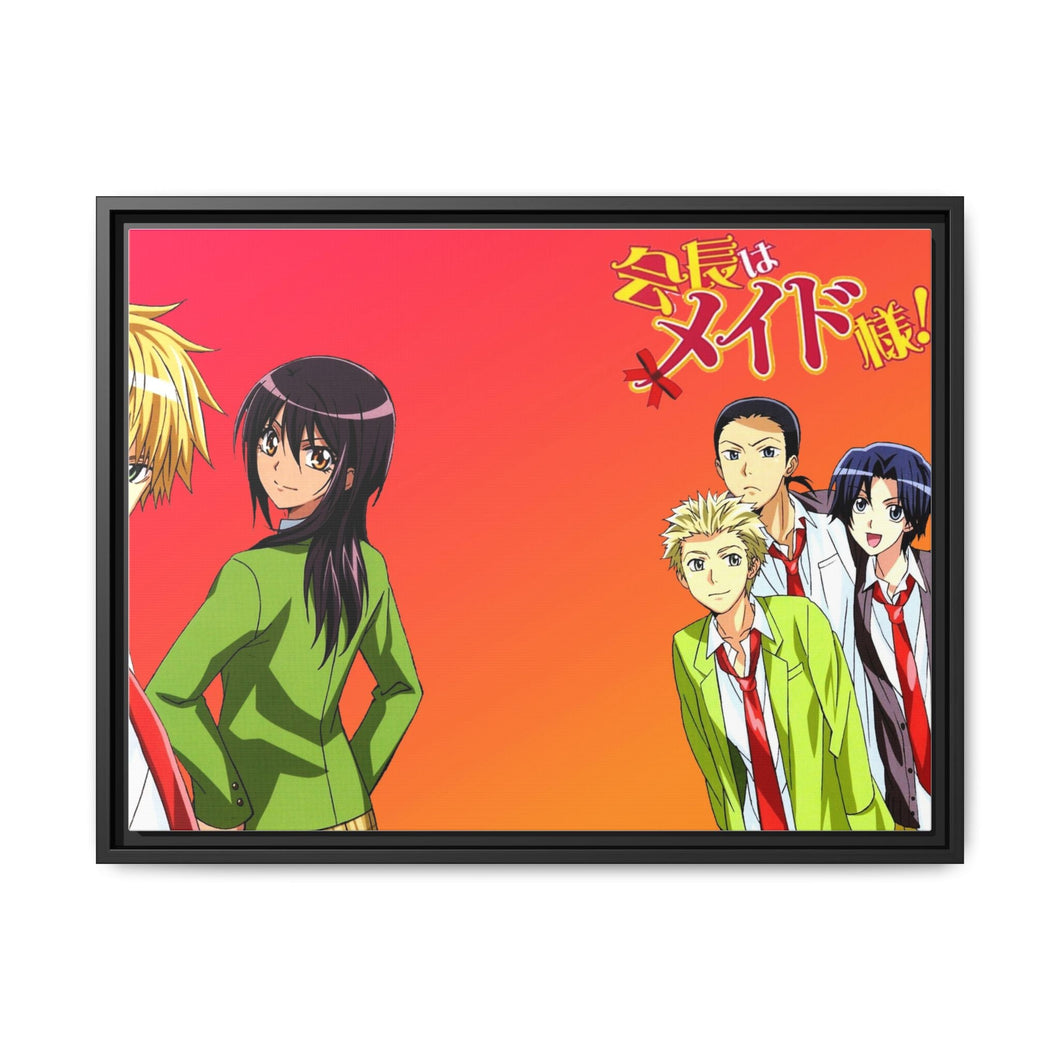 Maid Sama! Canvas Framed Art Print