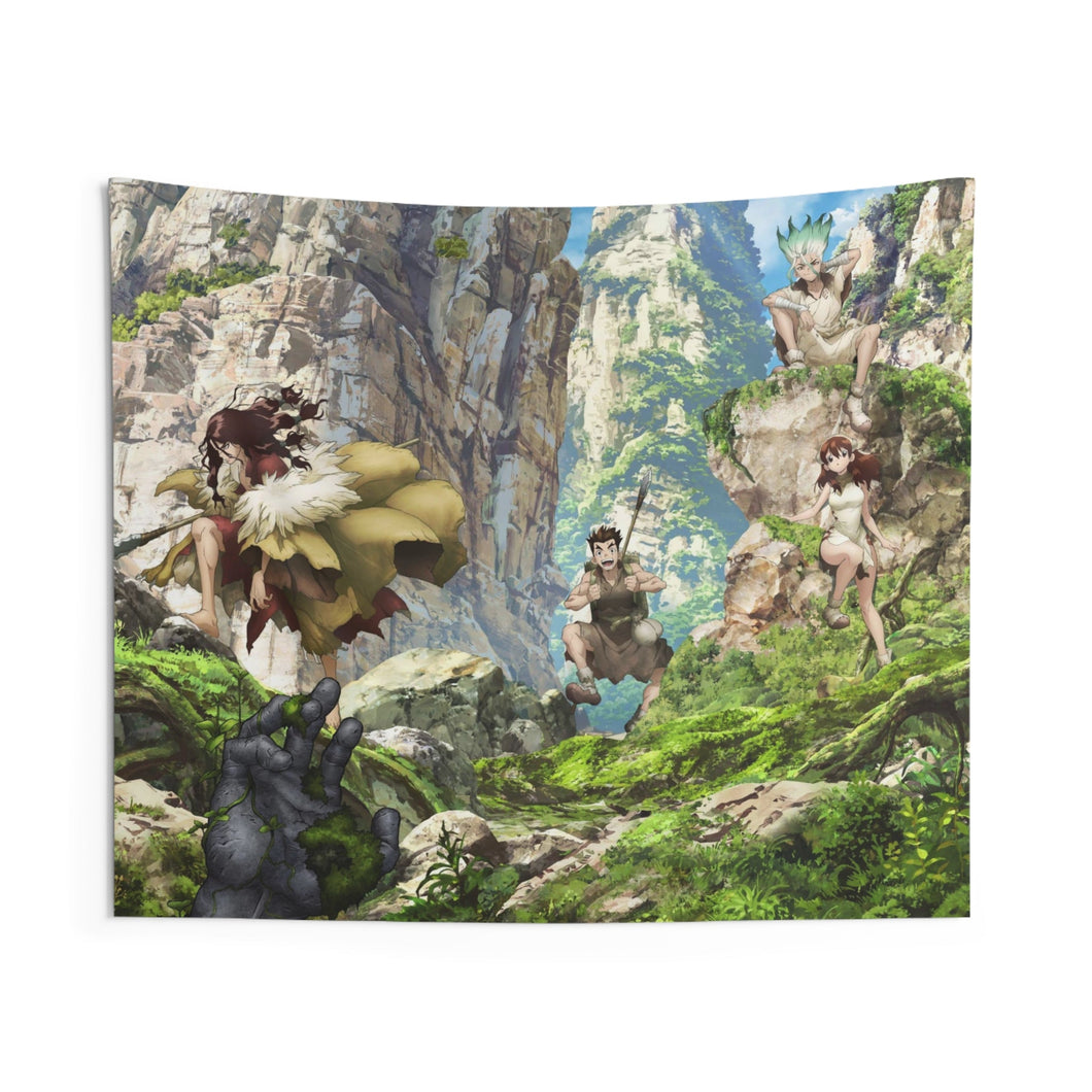 Dr. Stone Yuzuriha Ogawa Indoor Wall Tapestry