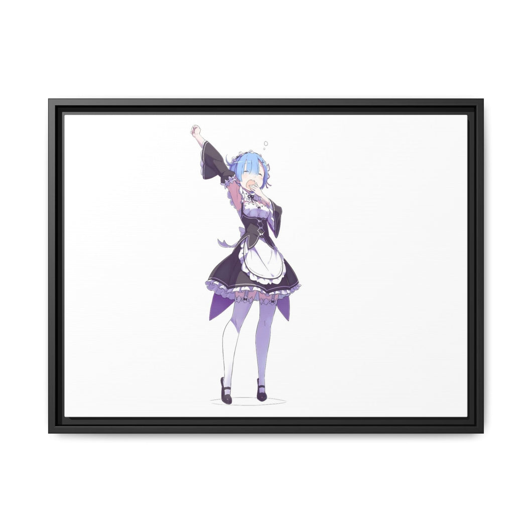 Anime Re:ZERO -Starting Life in Another World- Canvas Framed Art Print