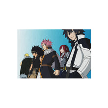 Load image into Gallery viewer, Fairy Tail Natsu Dragneel, Erza Scarlet, Gray Fullbuster, Gajeel Redfox Rug
