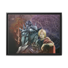 Load image into Gallery viewer, Fullmetal Alchemist-Edward &amp; Alphonse Canvas Framed Art Print
