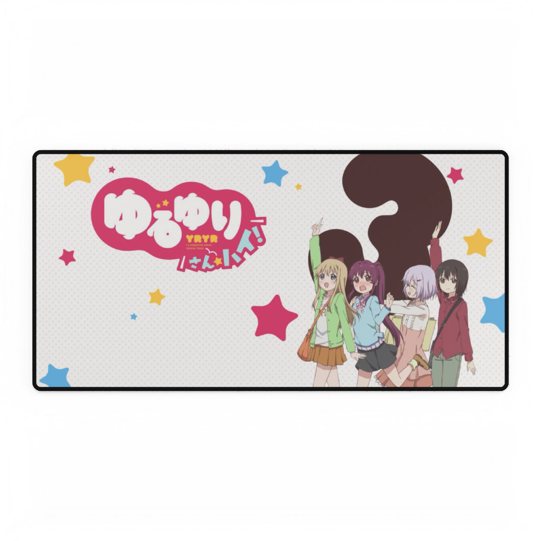 Yuru Yuri San☆Hai! Mouse Pad (Desk Mat)