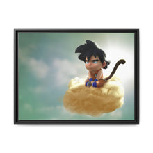Load image into Gallery viewer, Sad Goku Canvas Framed Art Print
