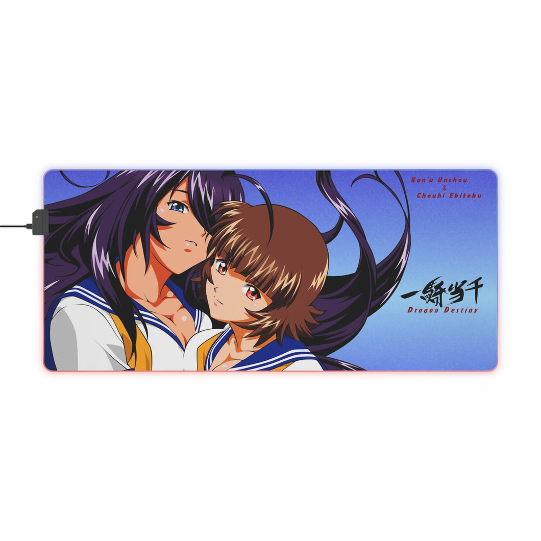 Ikki Tousen RGB LED Mouse Pad (Desk Mat)