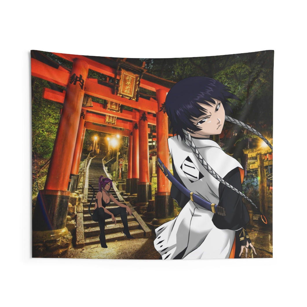Yoruichi & Soifon Indoor Wall Tapestry