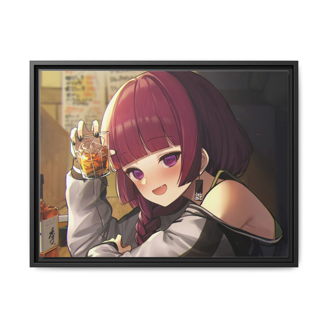 Kikuri Hiroi Canvas Framed Art Print