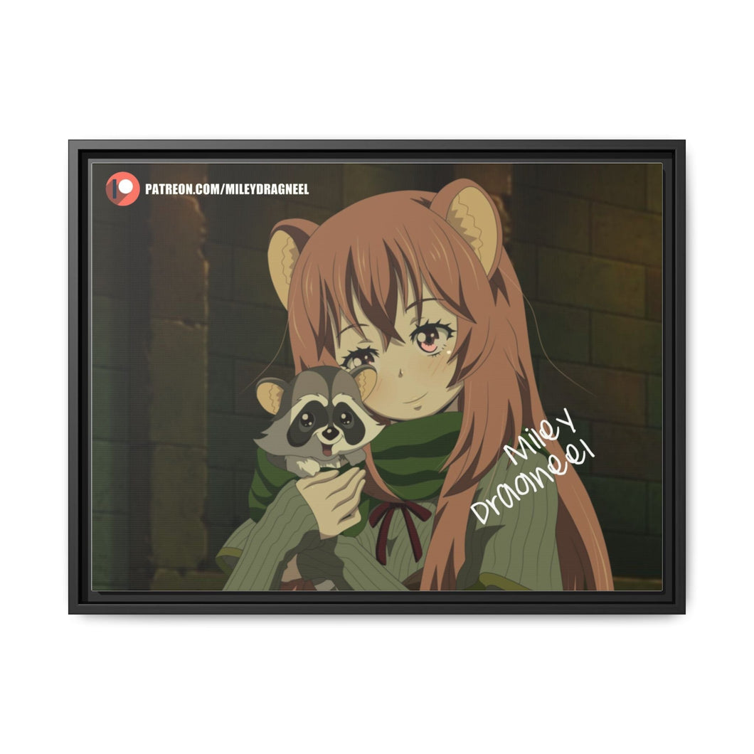 The Rising Of The Shield Hero Canvas Framed Art Print