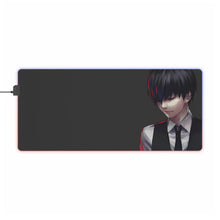 Load image into Gallery viewer, Tokyo Ghoul Ken Kaneki RGB LED Mouse Pad (Desk Mat)
