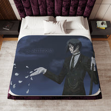 Load image into Gallery viewer, Anime Black Butler Sherpa Blanket

