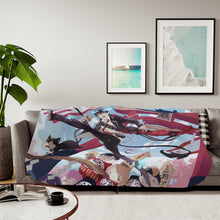 Load image into Gallery viewer, Blue Exorcist Sherpa Blanket

