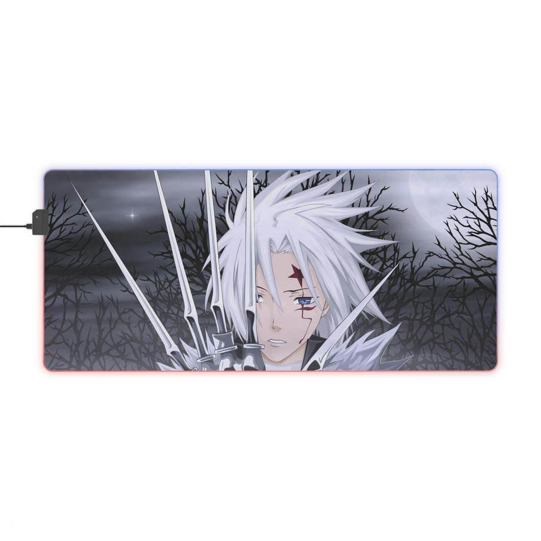 D.Gray-man Allen Walker RGB LED Mouse Pad (Desk Mat)