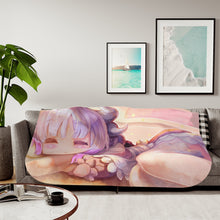 Load image into Gallery viewer, Anime Miss Kobayashi&#39;s Dragon Maid Sherpa Blanket
