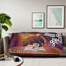 Load image into Gallery viewer, Anime Love, Chuni Sherpa Blanket
