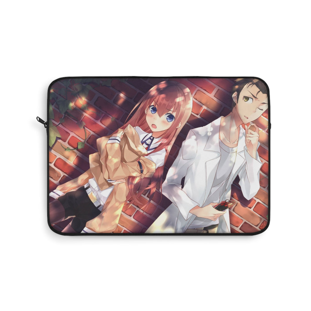 Makise Kurisu & Rintarou Okabe Laptop Sleeve