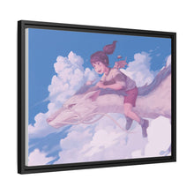 Load image into Gallery viewer, Anime Spirited Away Canvas Framed Art Print
