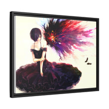 Load image into Gallery viewer, Touka (Tokyo Ghoul) Canvas Framed Art Print
