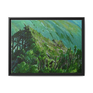Anime Princess Mononoke Canvas Framed Art Print
