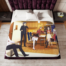 Load image into Gallery viewer, Charlotte Nao Tomori, Ayumi Otosaka, Joujirou Takajou, Yusa Kurobane Sherpa Blanket
