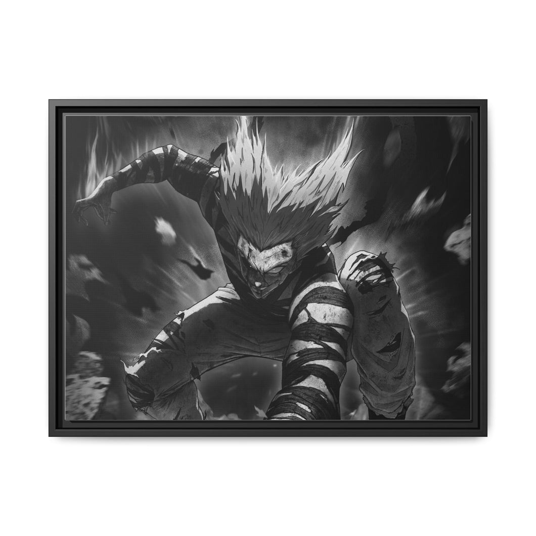 Anime One-Punch Man Canvas Framed Art Print