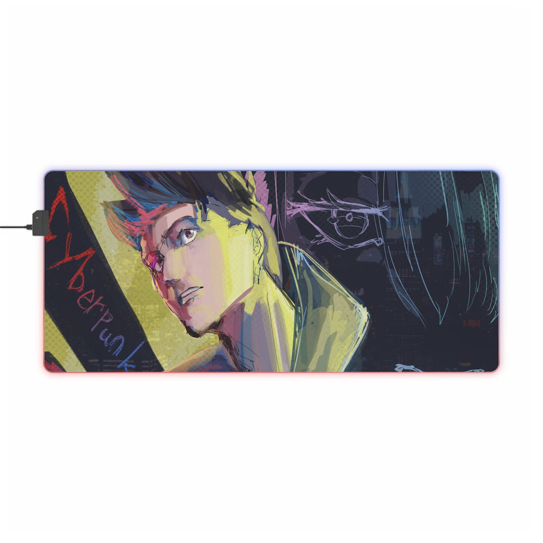 Cyberpunk: Edgerunners RGB LED Mouse Pad (Desk Mat)