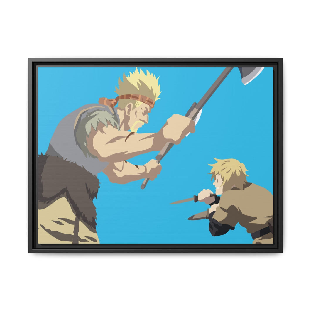 Anime Vinland Saga Canvas Framed Art Print