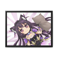 Tohka Yatogami Canvas Framed Art Print