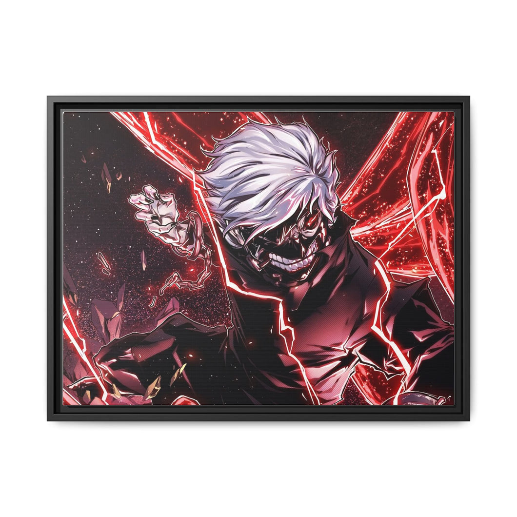Anime Tokyo Ghoul Canvas Framed Art Print