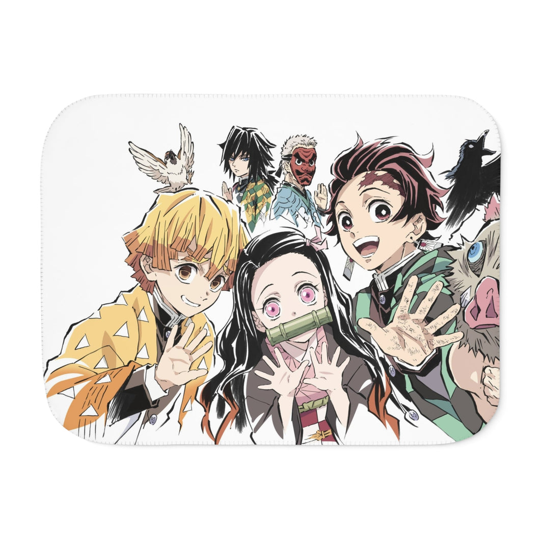 Demon Slayer: Kimetsu no Yaiba Sherpa Blanket