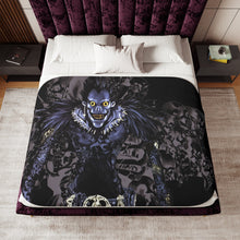 Load image into Gallery viewer, Anime Death Note Sherpa Blanket

