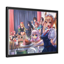 Load image into Gallery viewer, Miss Kobayashi&#39;s Dragon Maid Canvas Framed Art Print
