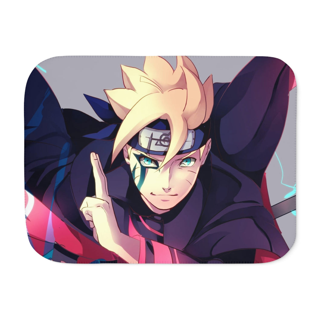 Boruto Uzumaki Sherpa Blanket
