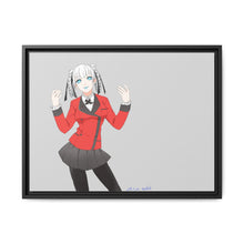 Load image into Gallery viewer, Kakegurui Kirari Momobami Canvas Framed Art Print
