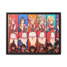Load image into Gallery viewer, Love Live! Maki Nishikino, Kotori Minami, Umi Sonoda, Honoka Kousaka, Rin Hoshizora Canvas Framed Art Print
