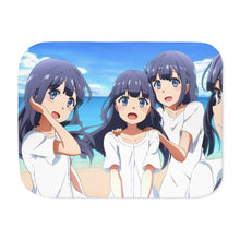 Load image into Gallery viewer, Rascal Does Not Dream Of Bunny Girl Senpai Sherpa Blanket
