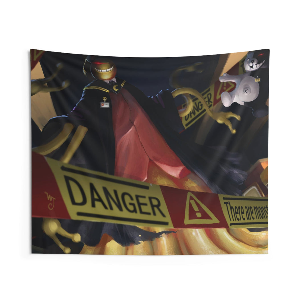 Assassination Classroom + Danganronpa Indoor Wall Tapestry