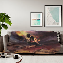 Load image into Gallery viewer, Luffy and Ace Sherpa Blanket
