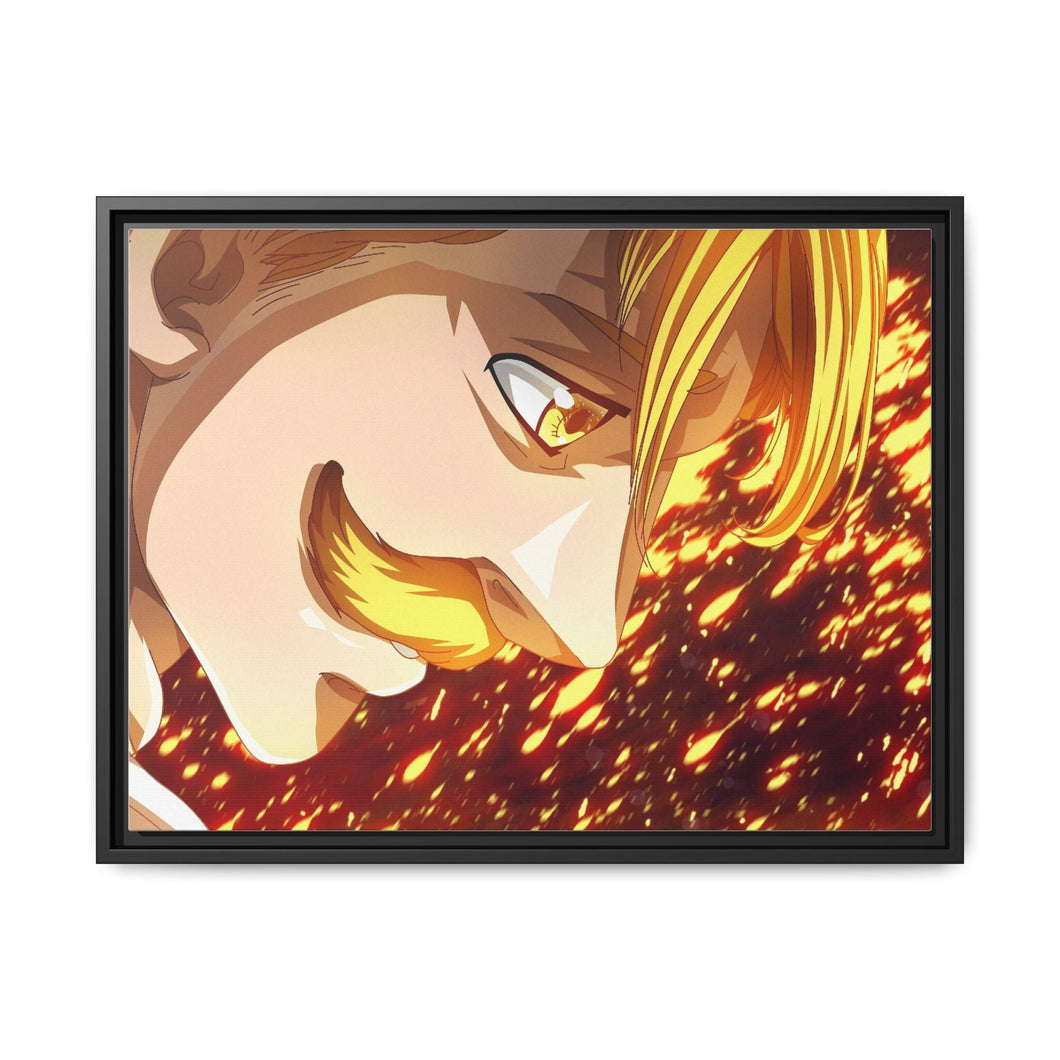 The Seven Deadly Sins Canvas Framed Art Print