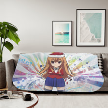 Load image into Gallery viewer, Toradora! Sherpa Blanket
