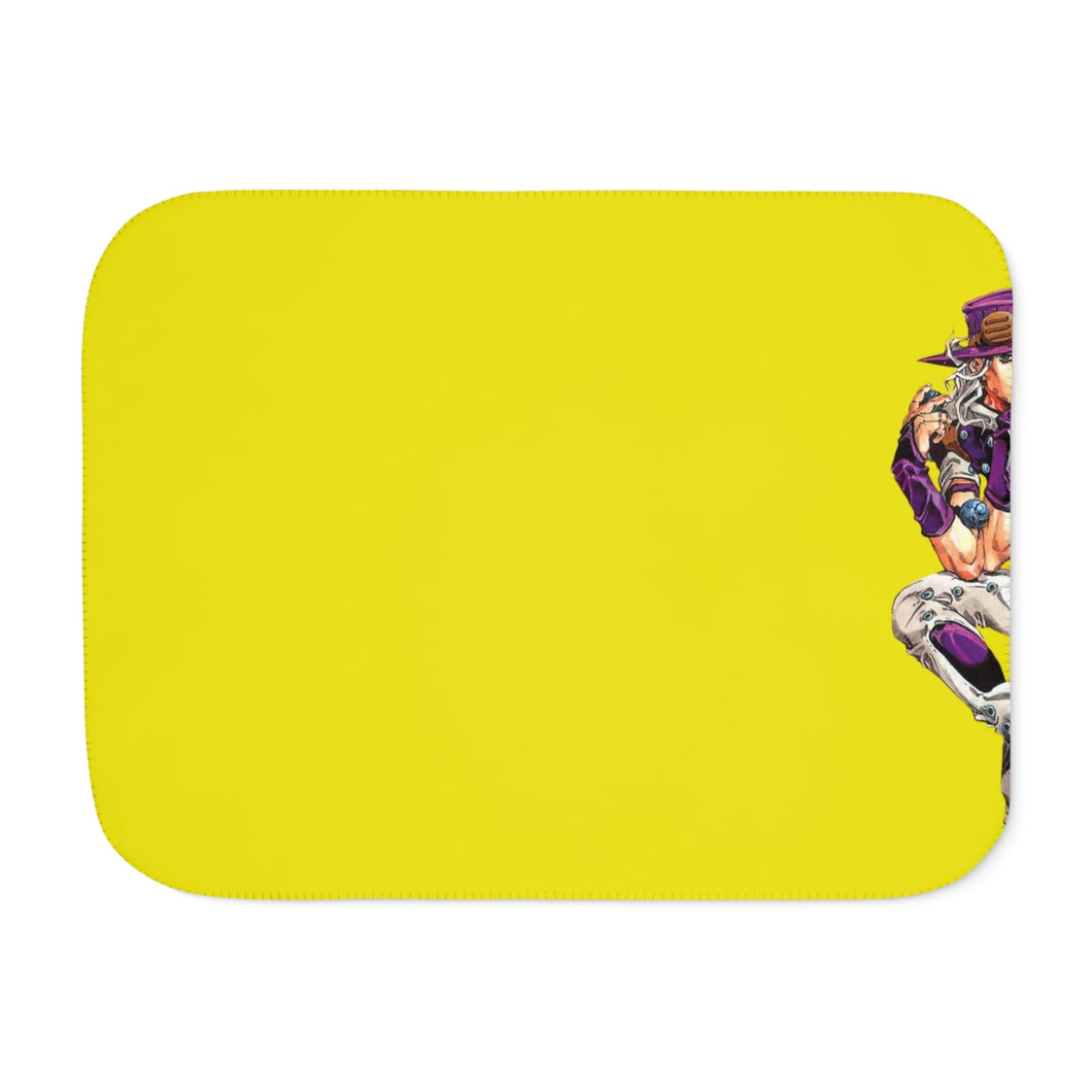 Anime Jojo's Bizarre Adventure Sherpa Blanket