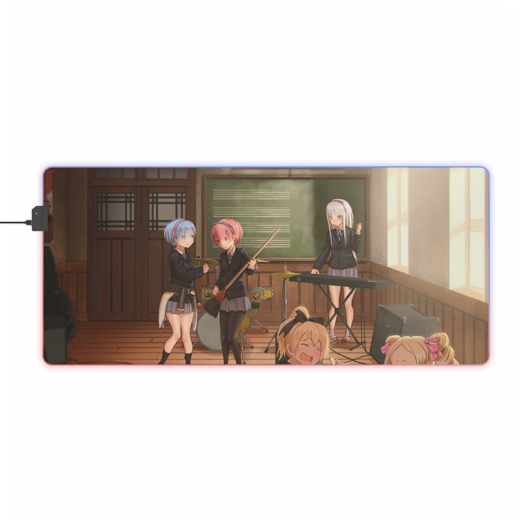 Anime Re:ZERO -Starting Life in Another World- RGB LED Mouse Pad (Desk Mat)