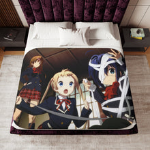 Load image into Gallery viewer, Love, Chunibyo &amp; Other Delusions Rikka Takanashi, Sanae Dekomori, Shinka Nibutani Sherpa Blanket
