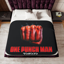 Load image into Gallery viewer, One Punch Man - by DenisNinja 0009 Sherpa Blanket

