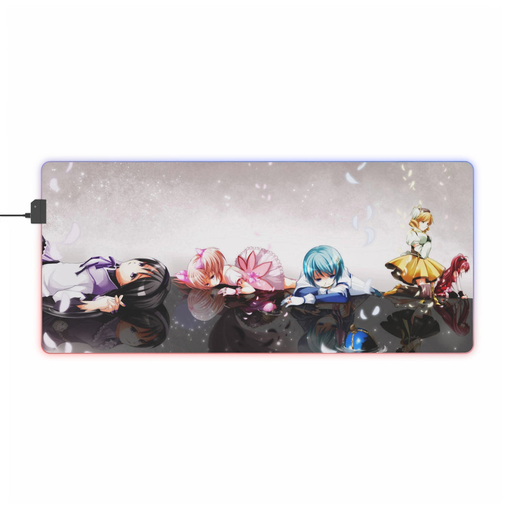 Puella Magi Madoka Magica RGB LED Mouse Pad (Desk Mat)